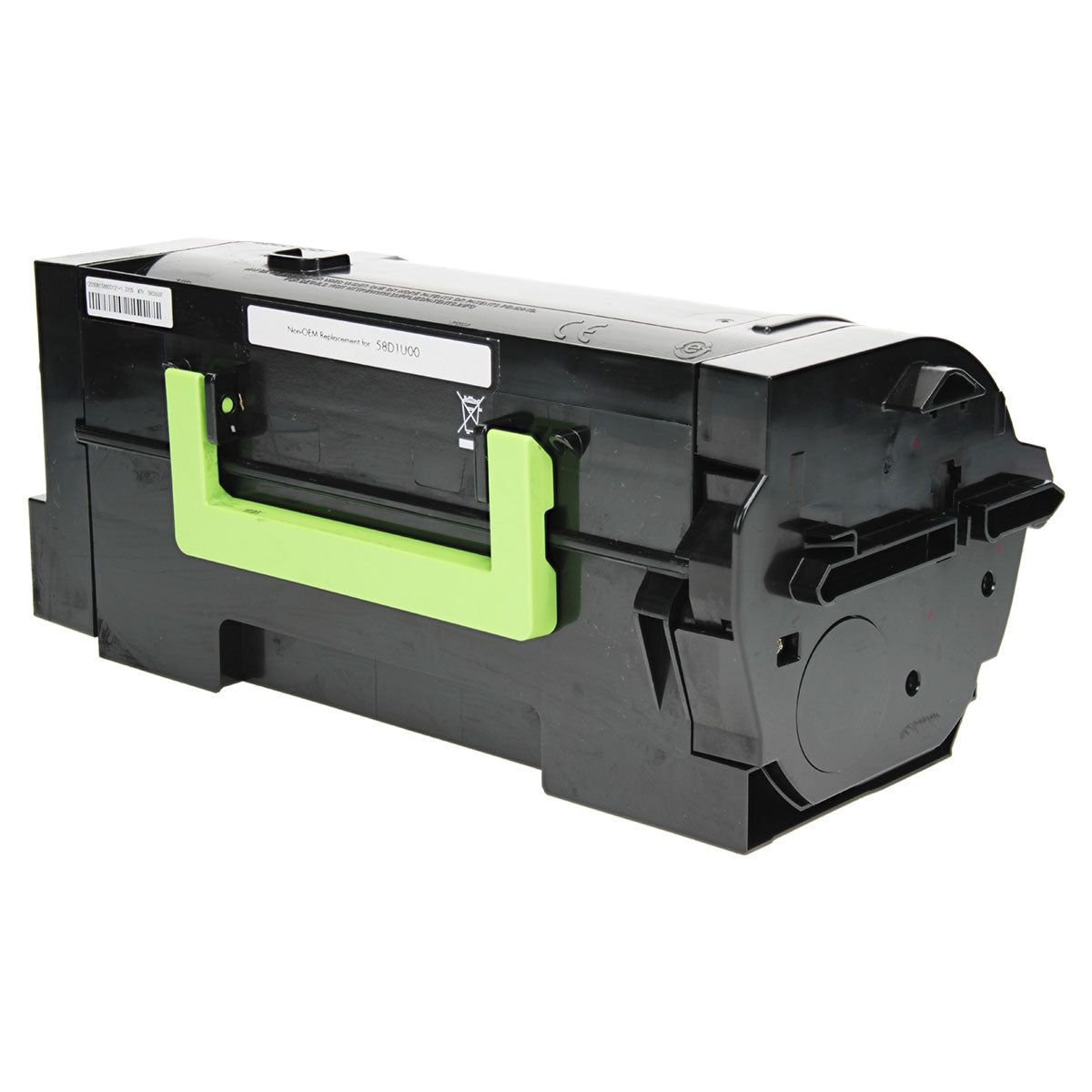 Compatible Lexmark 581U 580UA (58D1U00) Toner Cartridge, Black 55K Ultra High Yield