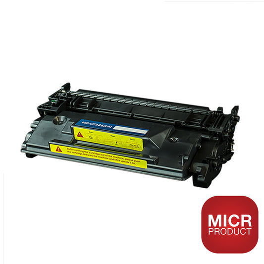 Compatible HP 26X (CF226X) MICR Toner Cartridge, Black 9K High Yield