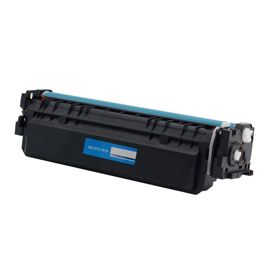 Compatible HP 410X (CF411X) Toner Cartridge, Cyan 5K High Yield
