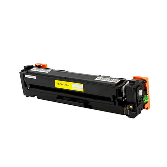 Compatible HP 410A (CF412A) Toner Cartridge, Yellow 2.3K Yield