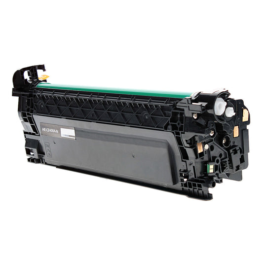 Compatible HP 507A (CE400A) Toner Cartridge, Black 5.5K Yield