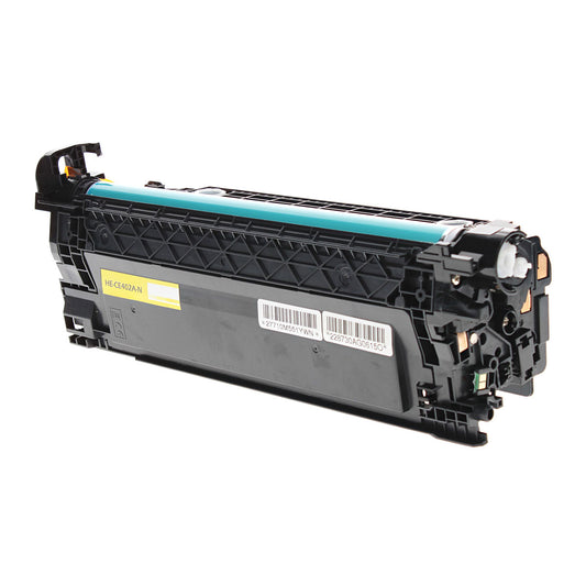 Compatible HP 507A (CE402A) Toner Cartridge, Yellow 7K Yield