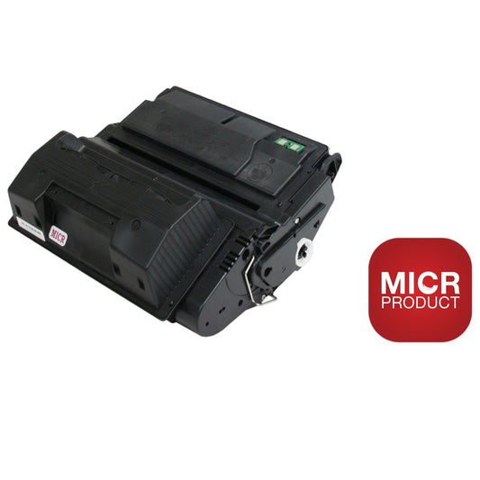 Compatible HP 42X (Q5942X) MICR Toner Cartridge, Black 20K High Yield